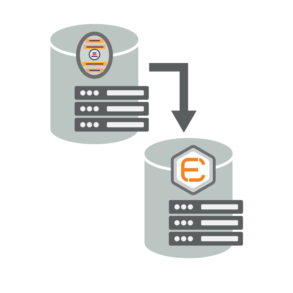 Server Move A to E